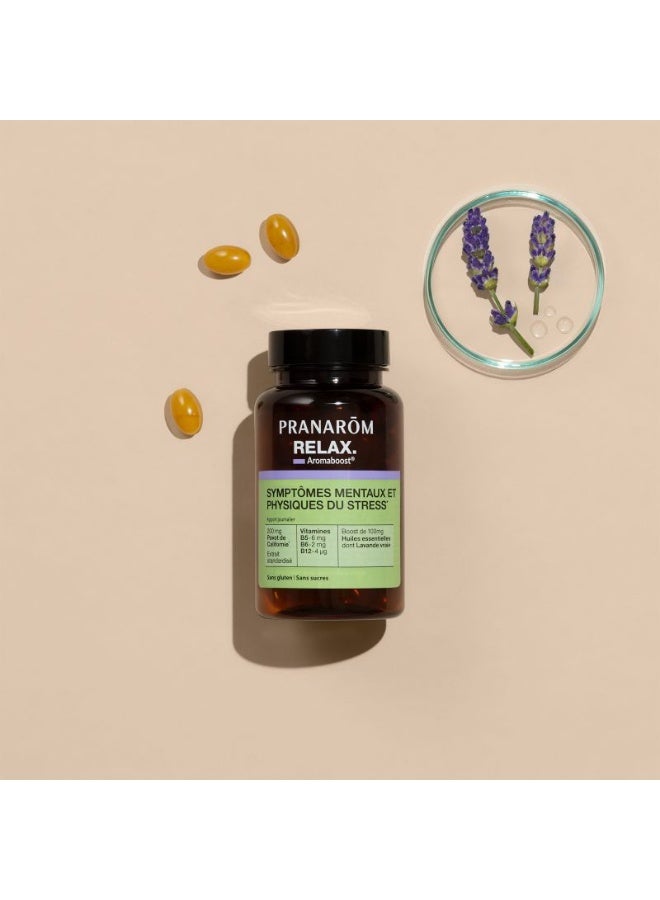 PRANAROM Pranarôm Aromaboost Relax - Détente 60 Capsules - Image 2